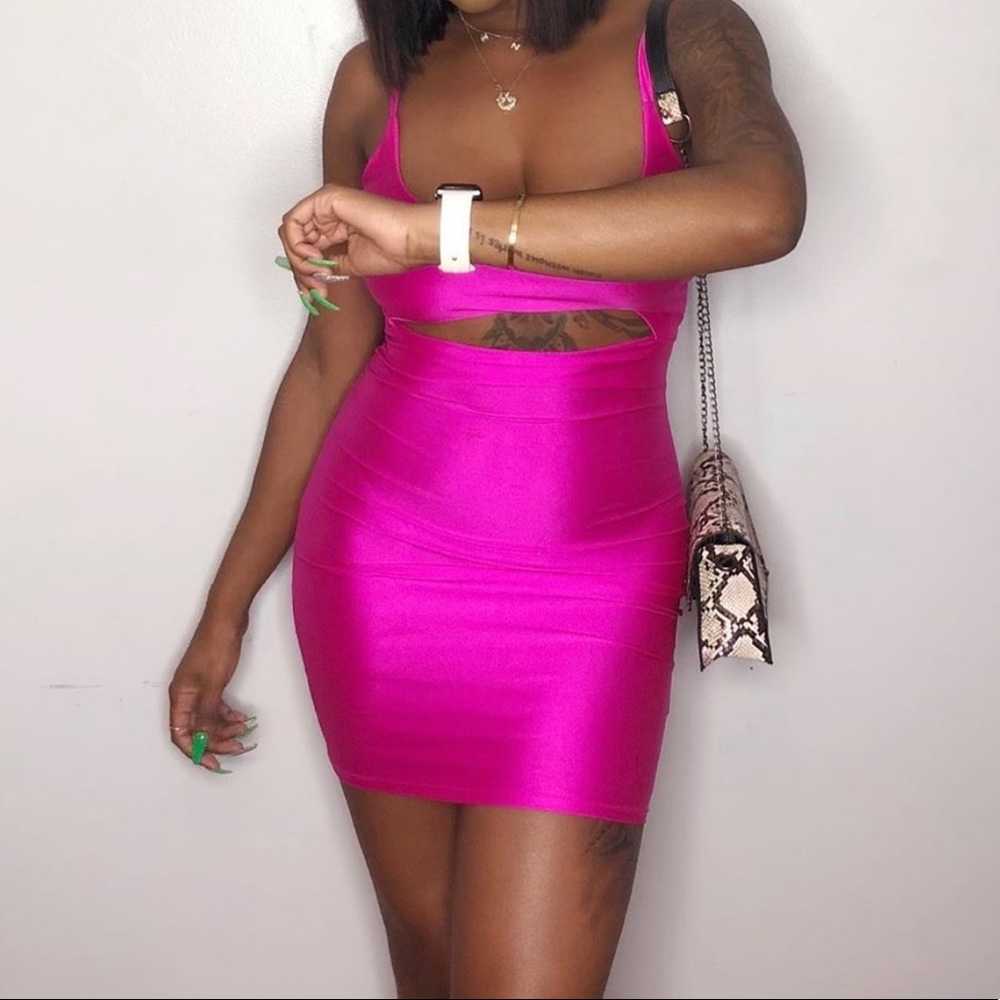 Pink dress